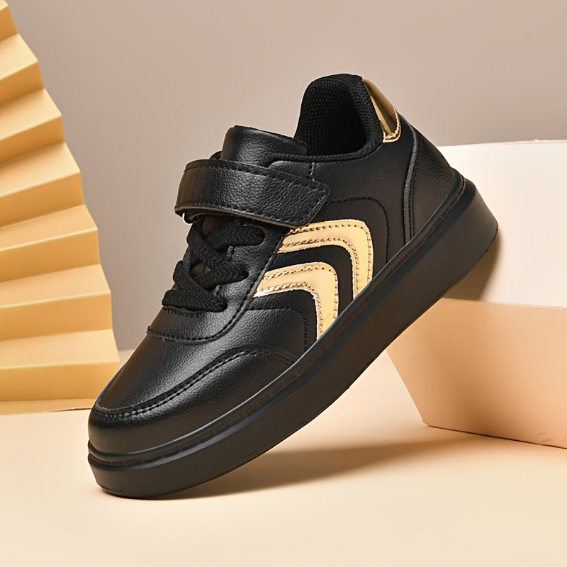Children's White Leather Sneakers 1