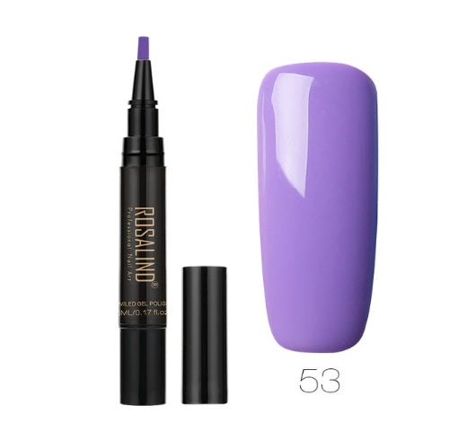 5ml Solid Color Nail Art Pen Nail Glue for Nail Art 11