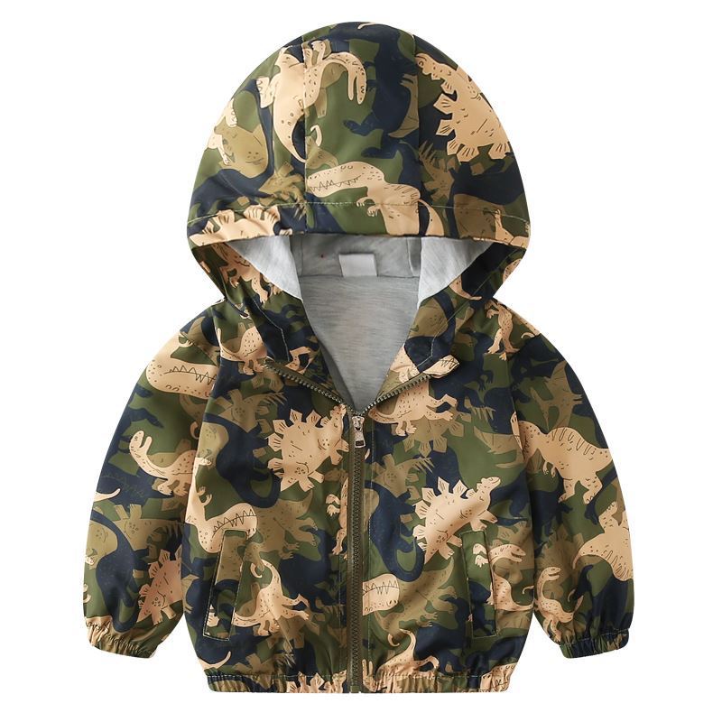 Boy jacket casual hooded jacket 17
