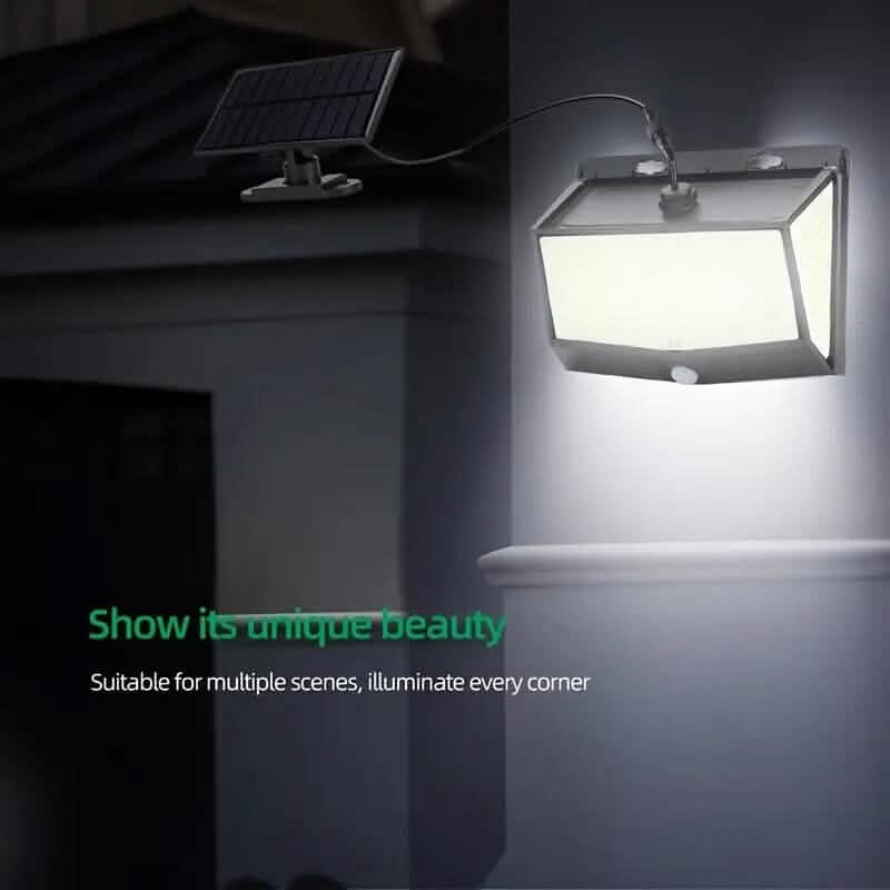 468 LED Solar Motion Sensor Security Outdoor Light 6