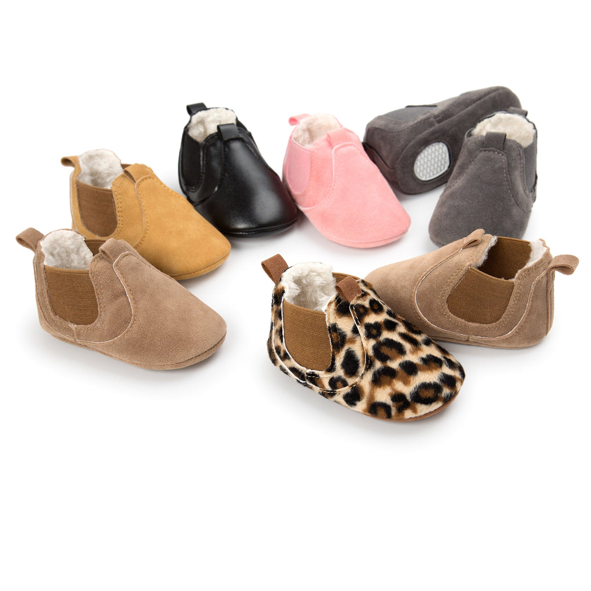 PU Leather Shoes Newborn Baby  Walker Sneakers Shoes 3
