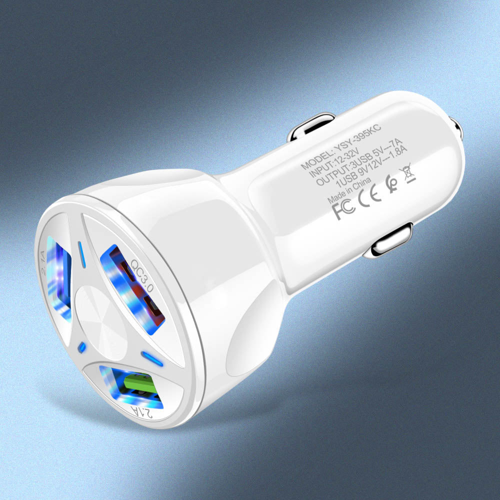 QC3.0USB car fast charger 3