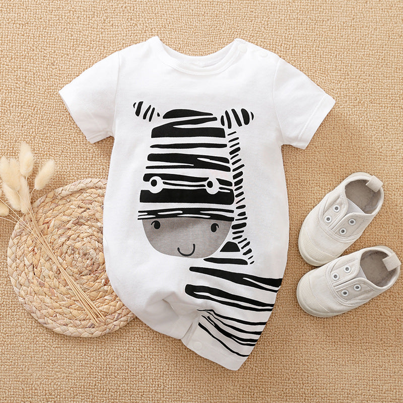 Baby Clothes Short Sleeve Baby Casual Onesies 9