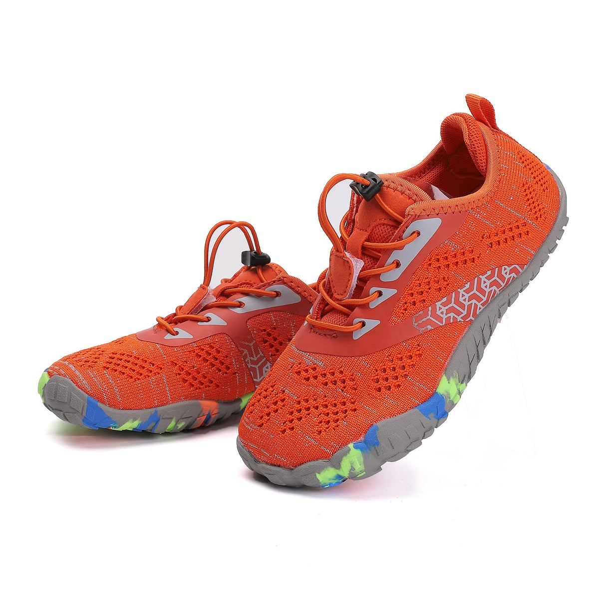 Summer Children's Beach Shoes Low-cut Flying Woven Swimming Shoes 4