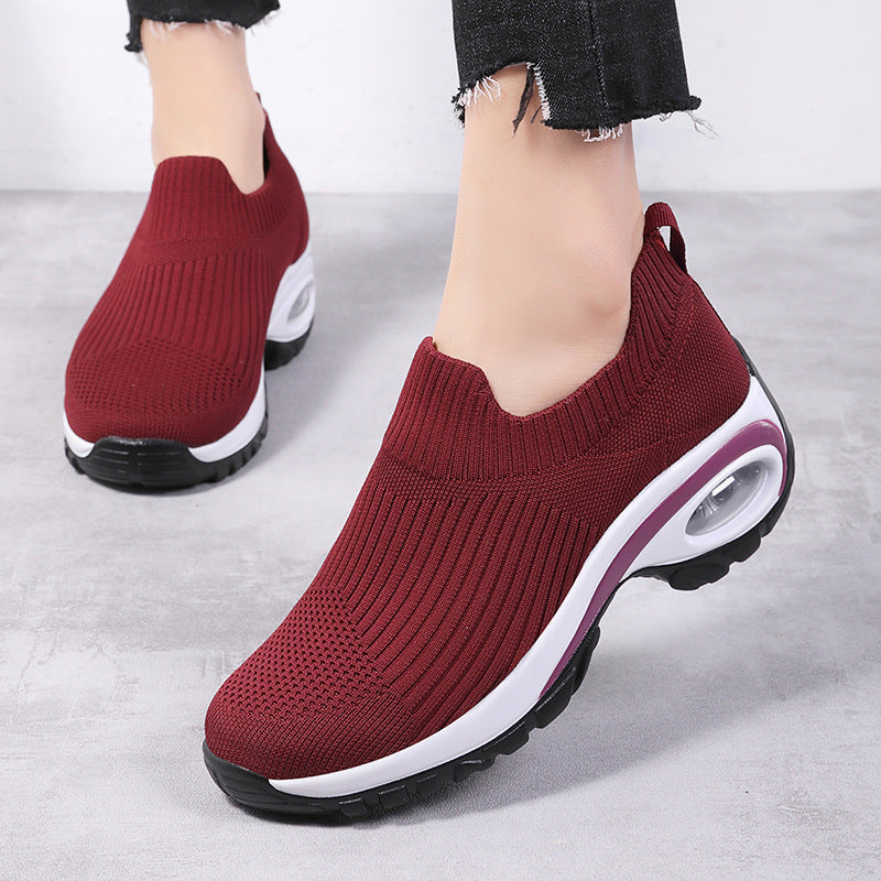Sneakers Women Air Cushion Mesh Breathable Running Sports Shoes 3