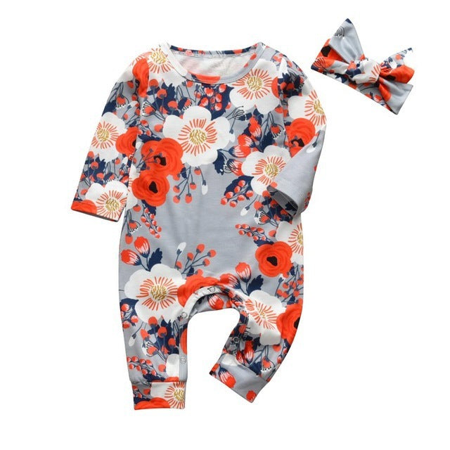 Baby print jumpsuit 7