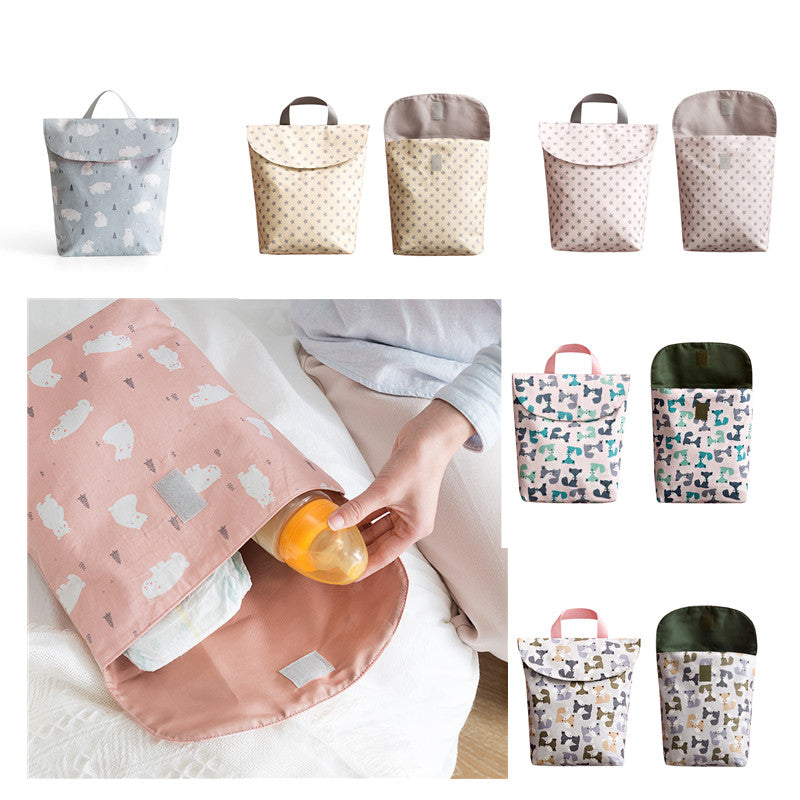 Baby diaper storage bag 1