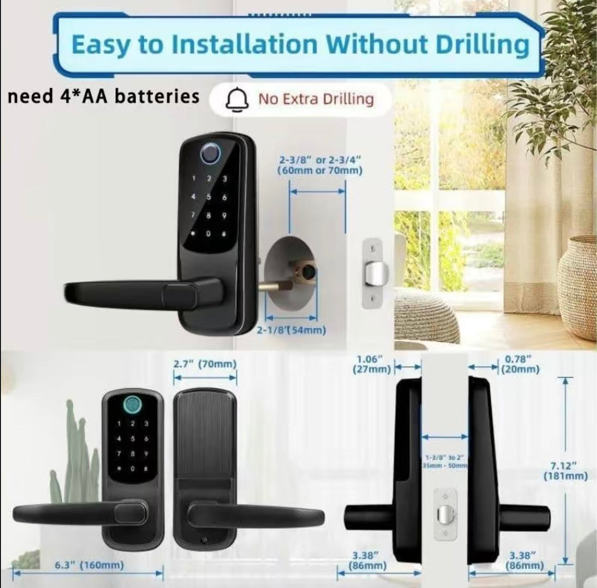 SecureTouch Smart Lock 2
