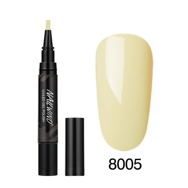 Art Manicure Venalisa 60 Colors Soak Off Enamel Convenience Clean Nail Glue Pen 43