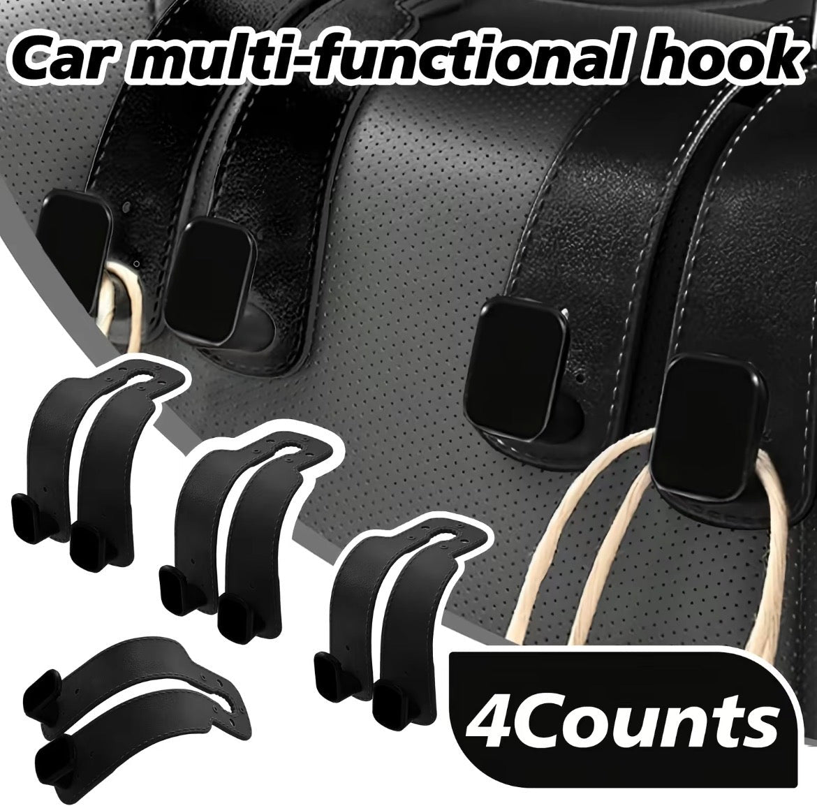 GripRide Car Hooks 1