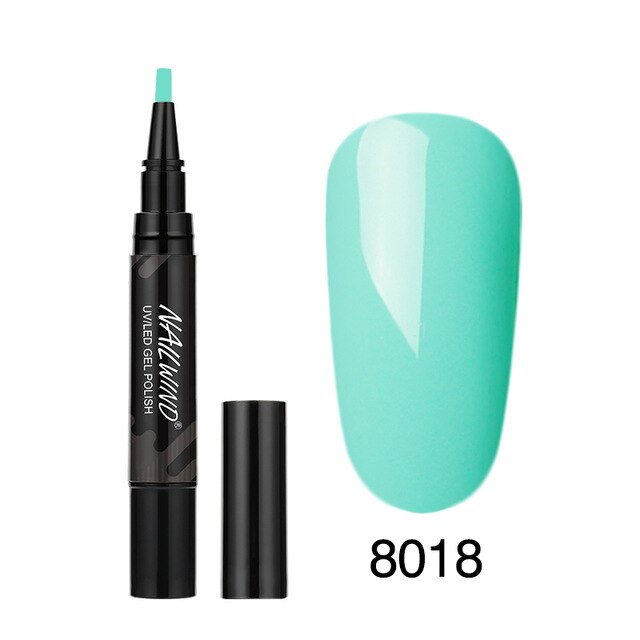 Art Manicure Venalisa 60 Colors Soak Off Enamel Convenience Clean Nail Glue Pen 54
