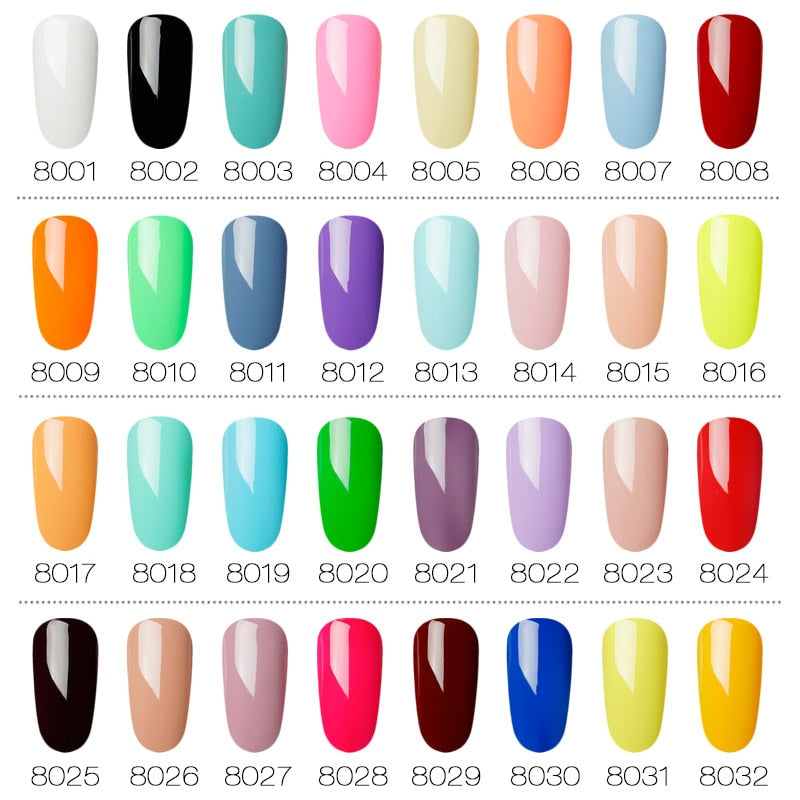 Art Manicure Venalisa 60 Colors Soak Off Enamel Convenience Clean Nail Glue Pen 2