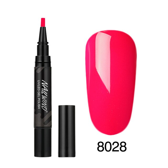 Art Manicure Venalisa 60 Colors Soak Off Enamel Convenience Clean Nail Glue Pen 63