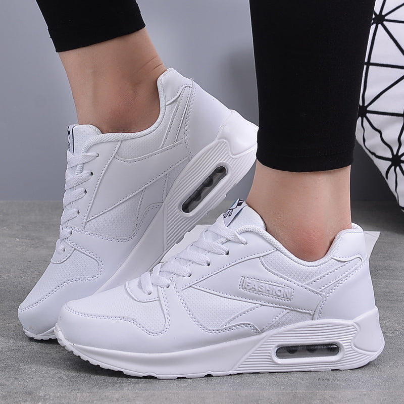 Women Soft Platform Sneakers Green Black Pink Breathable Air Cushion Casual Sports Women Trainers Fashion Lightweight Tennis Sport Walking Athletic Casual Footwear Sneakers 4