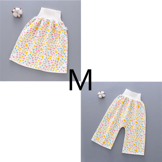 Cotton and bamboo fiber Baby diaper skirt 17