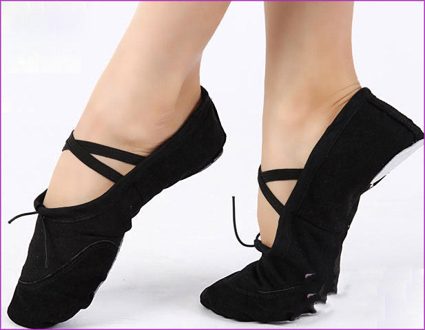 Belly Dance Dance Shoe Ballet Canvas Practice Dancing Shoes Comfortable Soft Bottom Canvas Free Yoga Body Dancing Shoes Dance Shoe 6