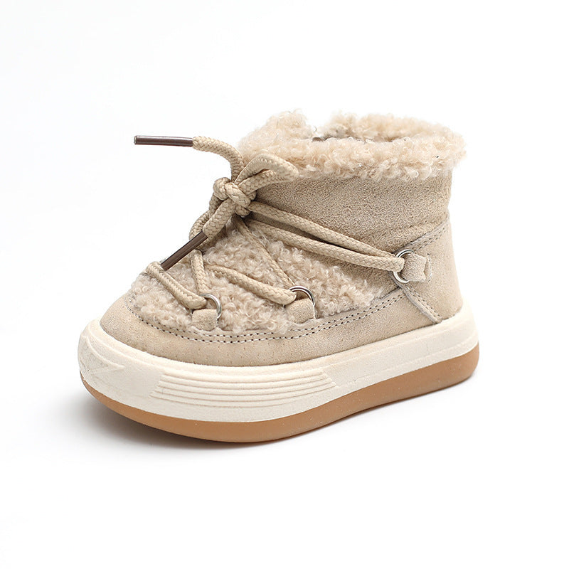 Plus Velvet Warm Korean Baby Cotton Shoes 2