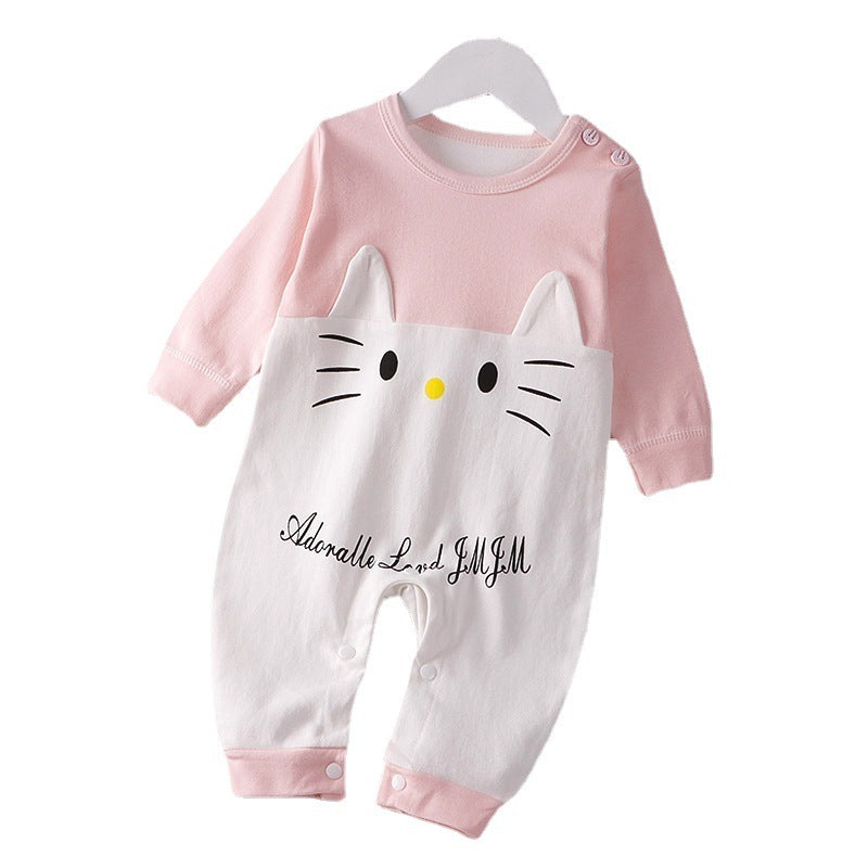 Baby Children's Cotton Floral Jumpsuit 5