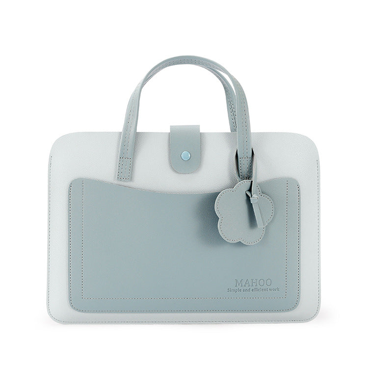 Portable 13 Inch Computer Bag Thin Flower 5