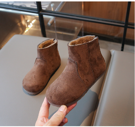 New Winter Versatile British-style Girls Ankle Boots 6