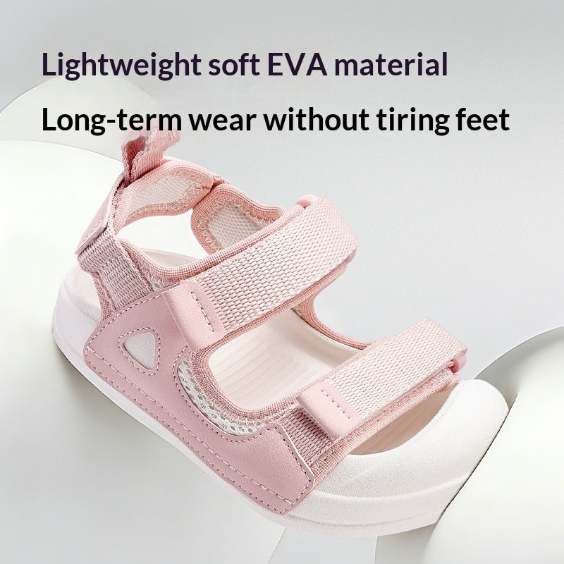 Simple Outerwear EVA Beach Sandals For Baby Girls 3