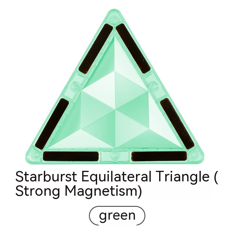 Color Window Asterism Magnetic Building Blocks Assembly 10