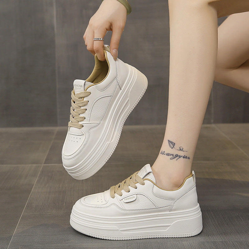 Platform Thick Sole Increased By Casual Sports Skate Shoes 7