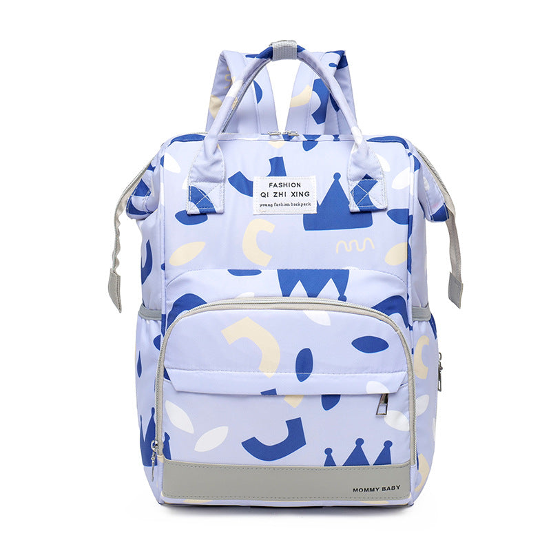 Multi-compartment Mummy Bag Large Capacity Portable Backpack Baby Diaper Bag 5