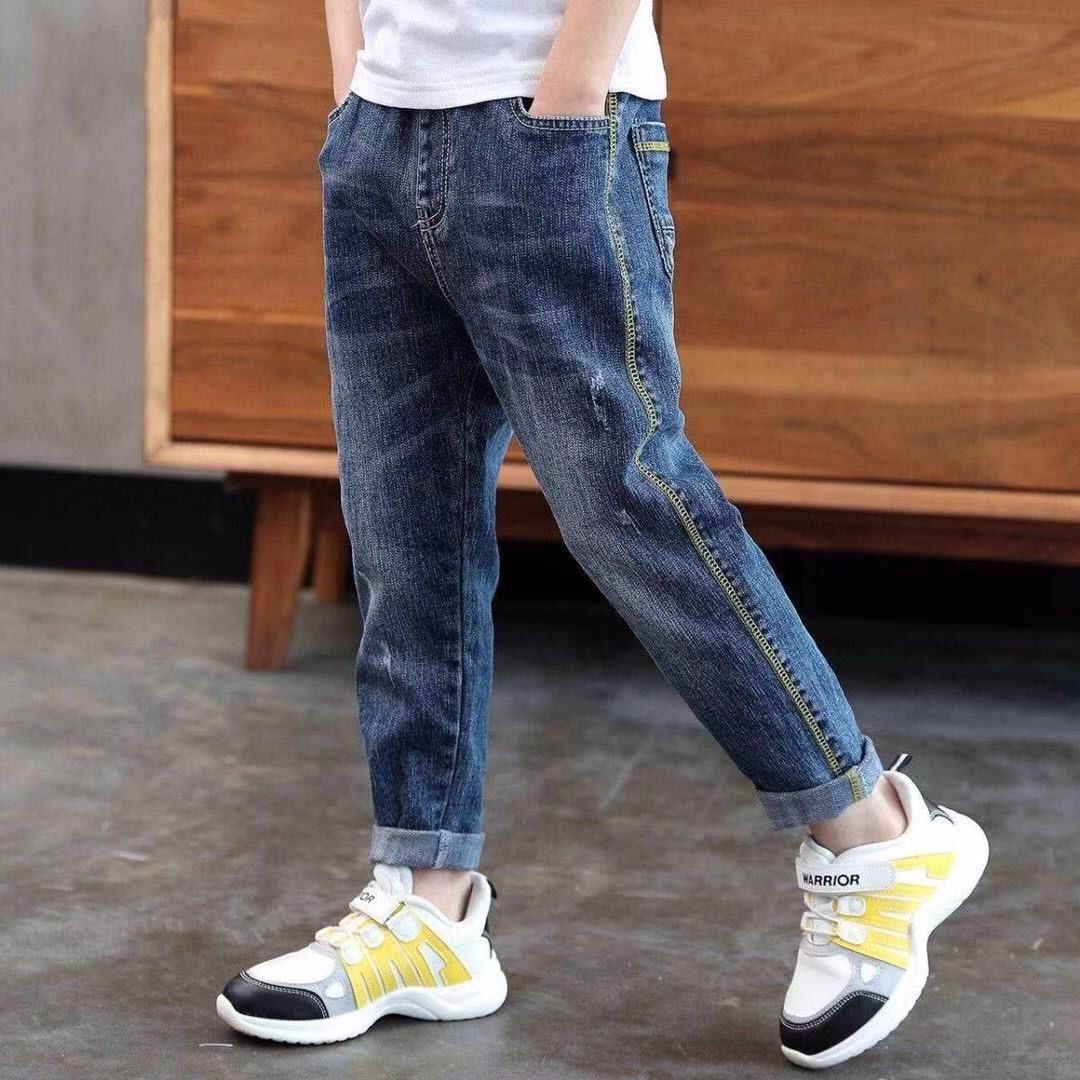 Boys' Denim Trousers Trousers Children's Clothing 19