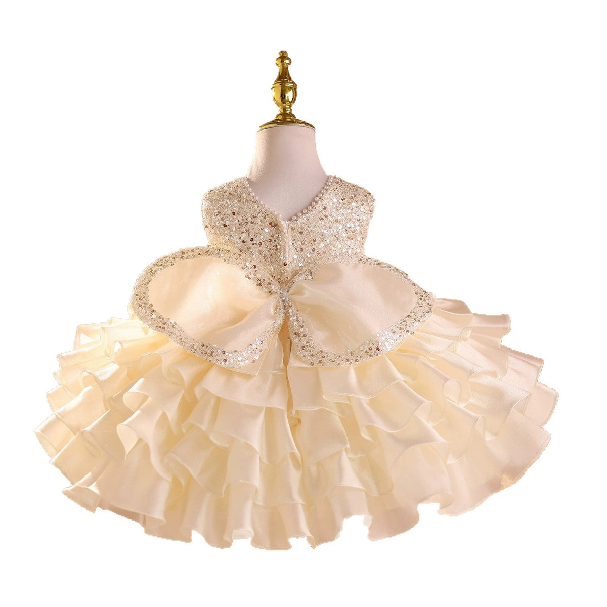 Light-luxury Flower Girl Dress For Performances Including Playing And Hosting Duties 5