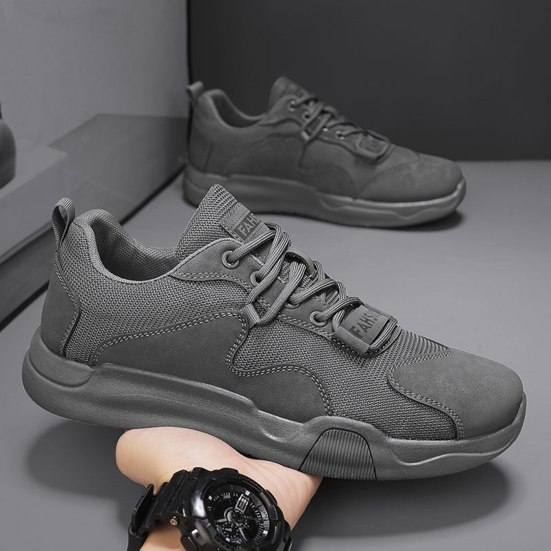2026 Summer Trendy Versatile Low Top Breathable Height Increasing Soft Sole Men's Casual Sports Shoes 3