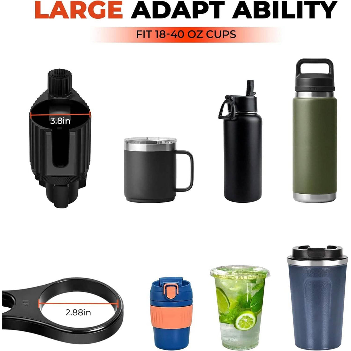 5-in-1 Car Organizer & Cup Holder 4