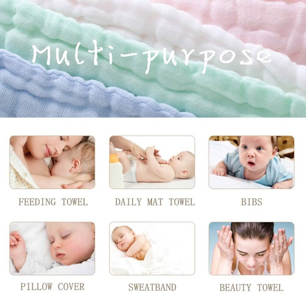 5-Pack: Baby Washcloths 6