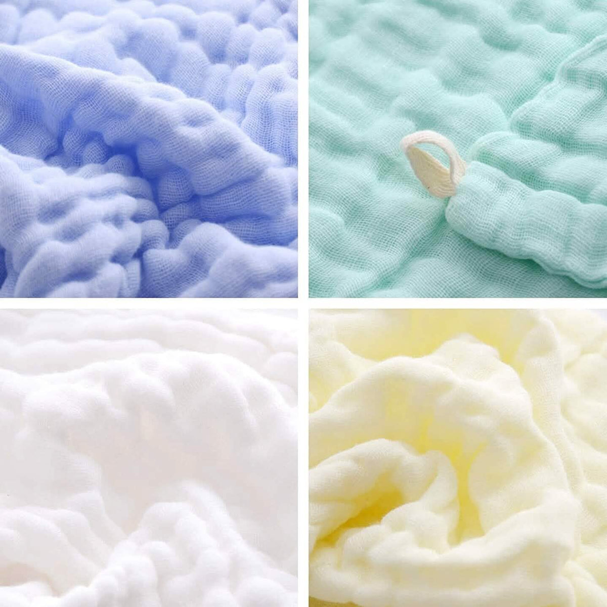 5-Pack: Baby Washcloths 7