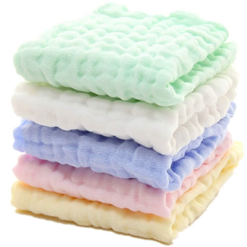 5-Pack: Baby Washcloths 1