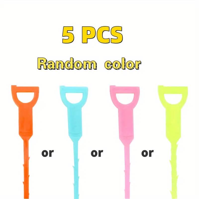 5-Pieces: Drain Clog Remover Tool 3