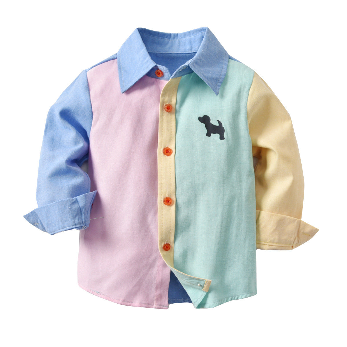 Baby boy long sleeve bottoming shirt 8