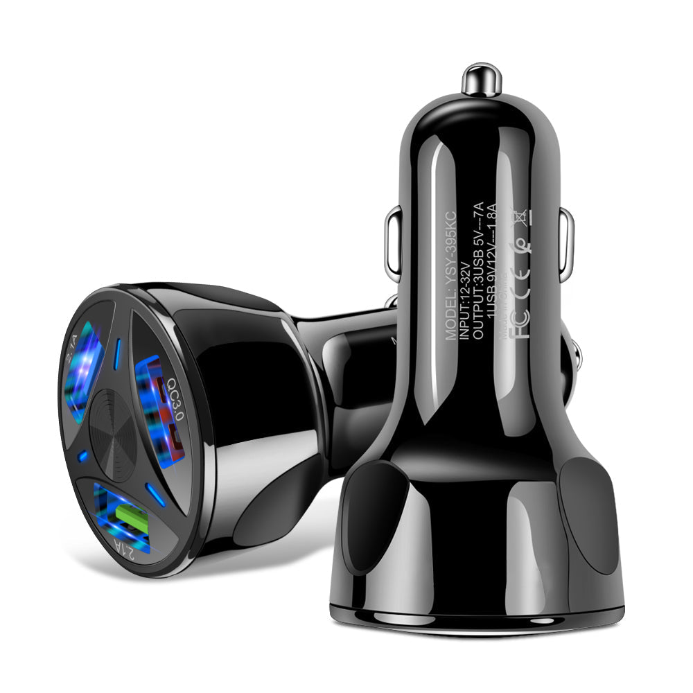 QC3.0USB car fast charger 4