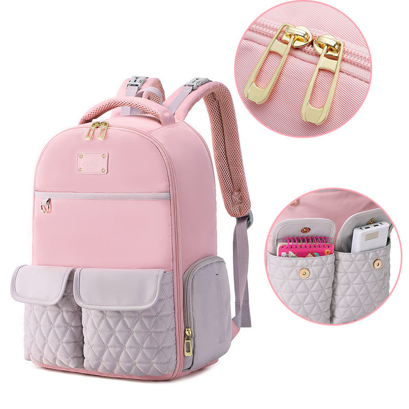 Mummy Bag Large Capacity Multi-pocket Baby Diaper Bag Backpack 4