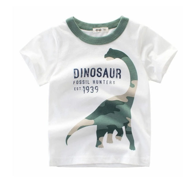 Children's Wear Summer New Korean Children's Boys Cotton T-shirt Men's Treasure In Children's Short Sleeves 12