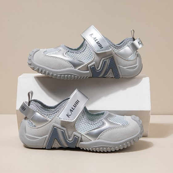 Children's Sports Shoes, Single Mesh Breathable Sports Shoes, Fashionable And Versatile, Girls' Forrest Gump Shoes 8