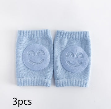 Summer Terry Baby Socks Toddler Crawling Knee Pads 13