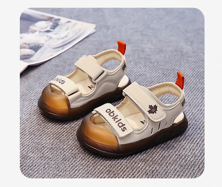 Children's Beach Shoes Summer New Style Medium And Large Children's And Boys' Sandals Velcro Children's Shoes 1