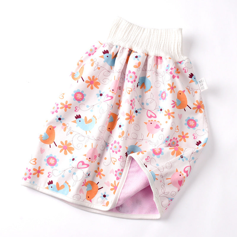 Cotton and bamboo fiber Baby diaper skirt 28