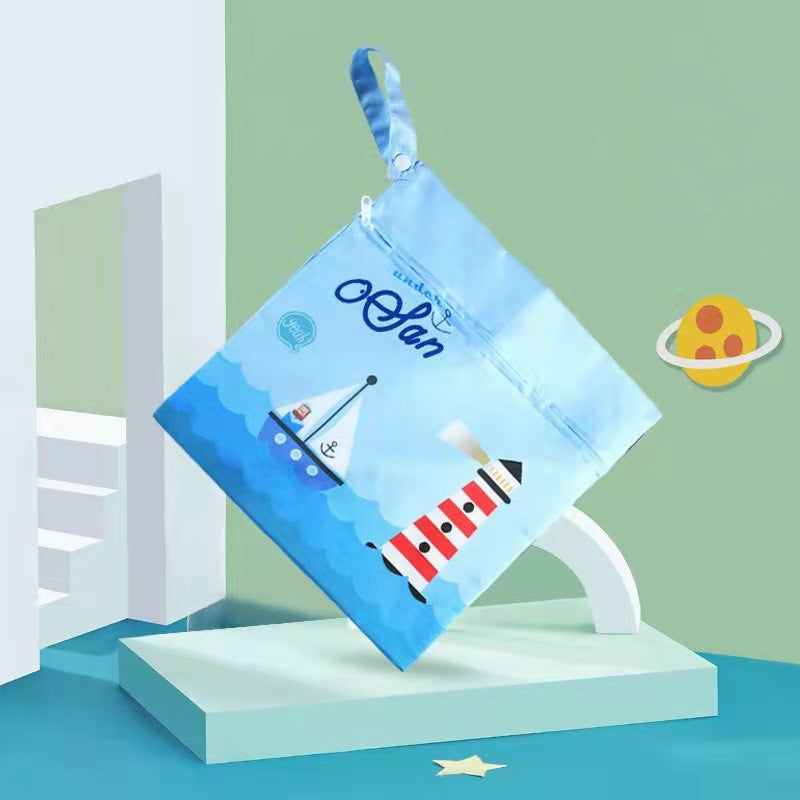 Baby Waterproof Diaper Storage Bag 3