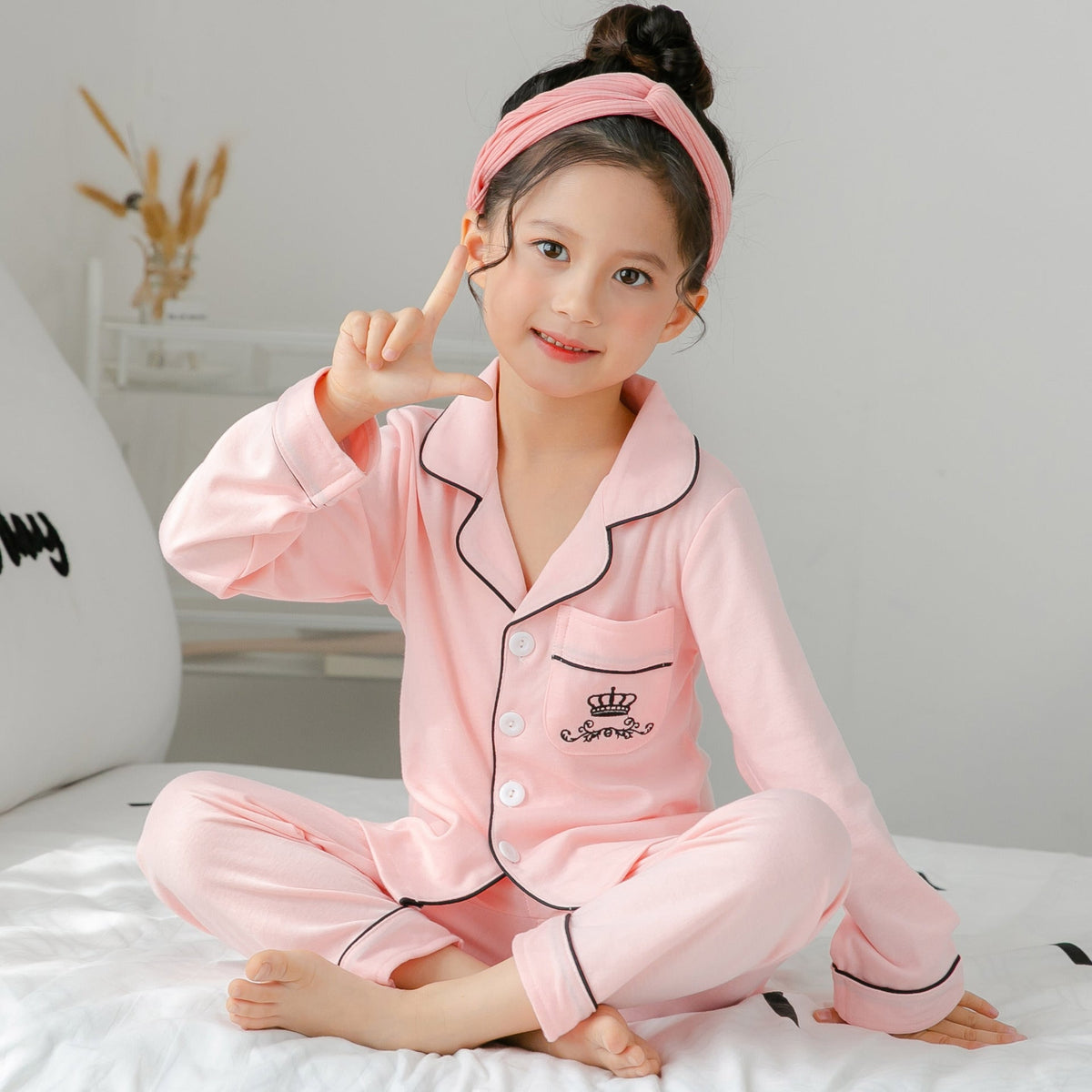 Cotton pajamas for children 5
