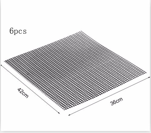 Barbecue Non-Stick Wire Mesh Grilling Mat Reusable Cooking Grilling Mat For Outdoor Activities 8