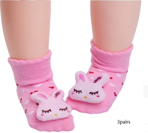 Cute Baby Animal Doll Baby Three-dimensional Socks 18