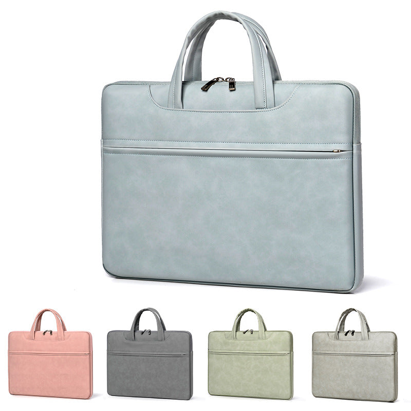 Laptop Case Tablet One Shoulder PU Leather Laptop 2