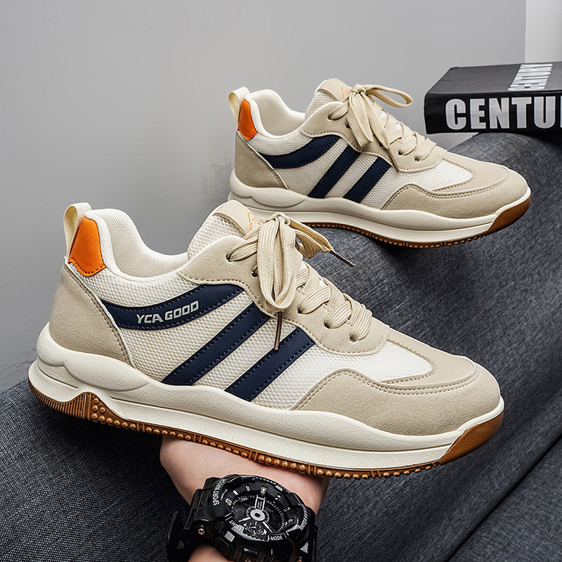 Men's Wide Toe Cortez-style Sneakers, Extra Wide Shoes For Wide Feet & High Instep, Soft Mesh Casual Trainers 2